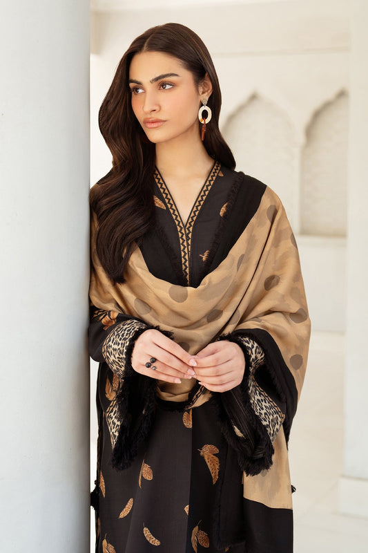BLOOMSATTIRE- 3PC KARANDI PRINTED BAKP-13