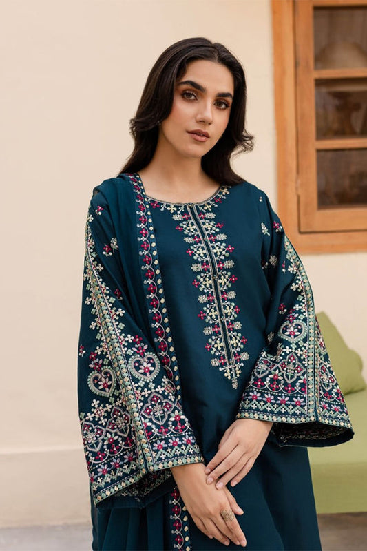 BATIK - 3PC DHANAK EMBROIDERED BA-W170