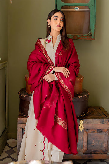 BLOOMSATTIRE- 3PC DHANAK EMBROIDERED BA-W18