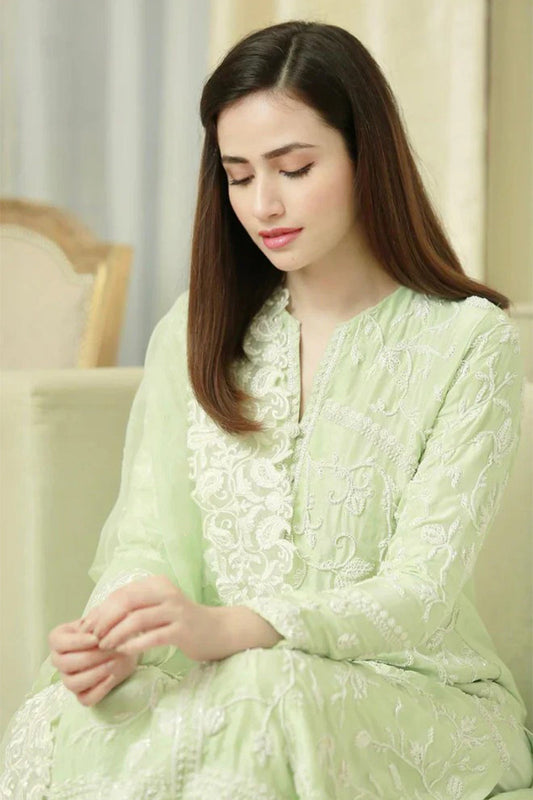 BLOOMSATTIRE- 3PC LAWN EMBROIDERED BA-S03
