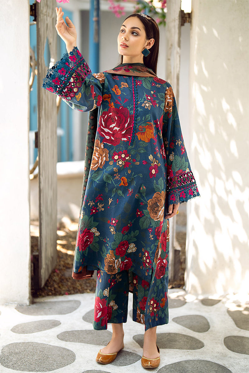 BLOOMSATTIRE- 3PC KARANDI PRINTED BAKP-08
