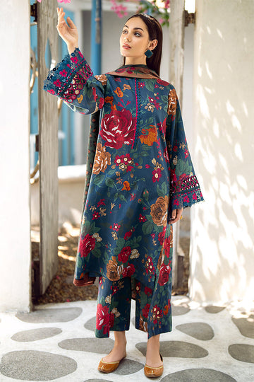BLOOMSATTIRE- 3PC KARANDI PRINTED BAKP-08