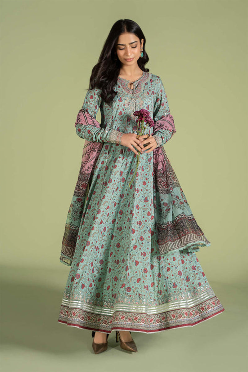 BLOOMSATTIRE- 3PC KARANDI PRINTED BAKP-02
