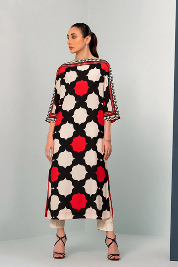 BLOOMSATTIRE- 2PC DIGITAL SILK PRINTED BASP-08