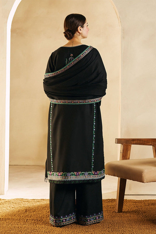 BLOOMSATTIRE- 3PC DHANAK EMBROIDERED BA-W78B