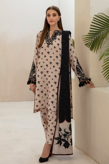 BLOOMSATTIRE- 3PC KARANDI PRINTED BAKP-12
