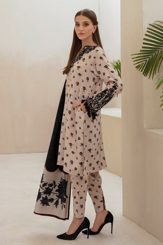 BLOOMSATTIRE- 3PC KARANDI PRINTED BAKP-12