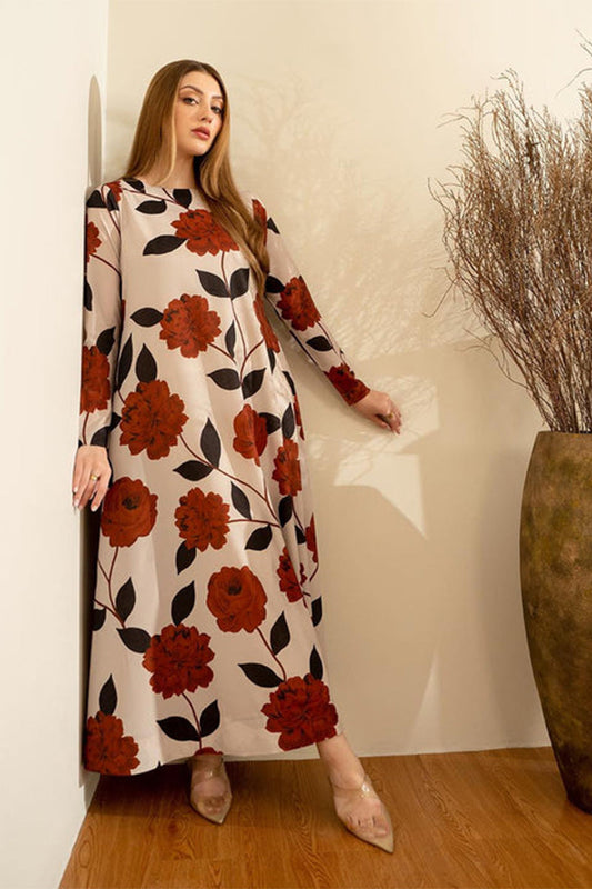 BLOOMSATTIRE- 2PC DIGITAL SILK PRINTED BASP-05