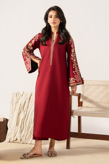 IZEL - 2PC DHANAK EMBROIDERED BA-W208