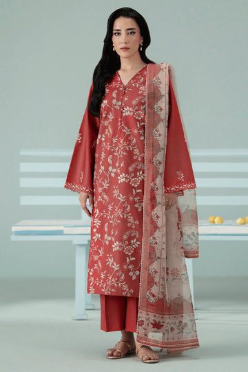 SERAN - 3PC DHANAK EMBROIDERED BA-W202