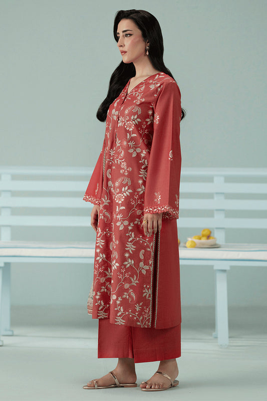 SERAN - 3PC DHANAK EMBROIDERED BA-W202