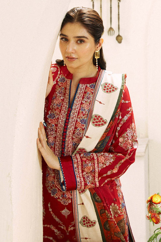 BLOOMSATTIRE - 3PC DHANAK EMBROIDERED BA-W130