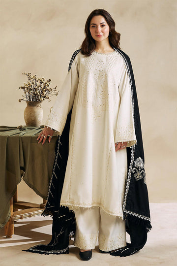 BLOOMSATTIRE - 3PC DHANAK EMBROIDERED BA-W80W