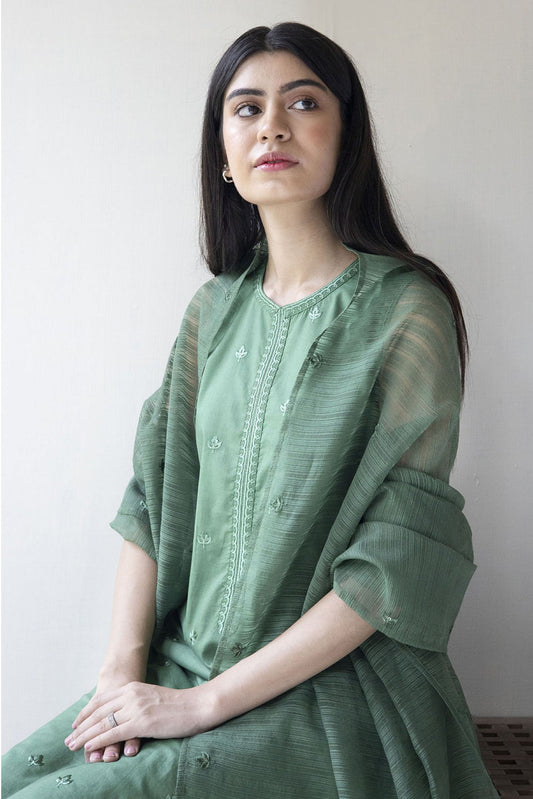 BLOOMSATTIRE - 3PC Cambric Embroidered BA-05