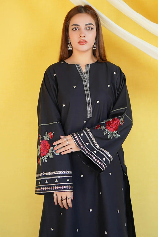 URGE - 2PC DHANAK EMBROIDERED BA-W132
